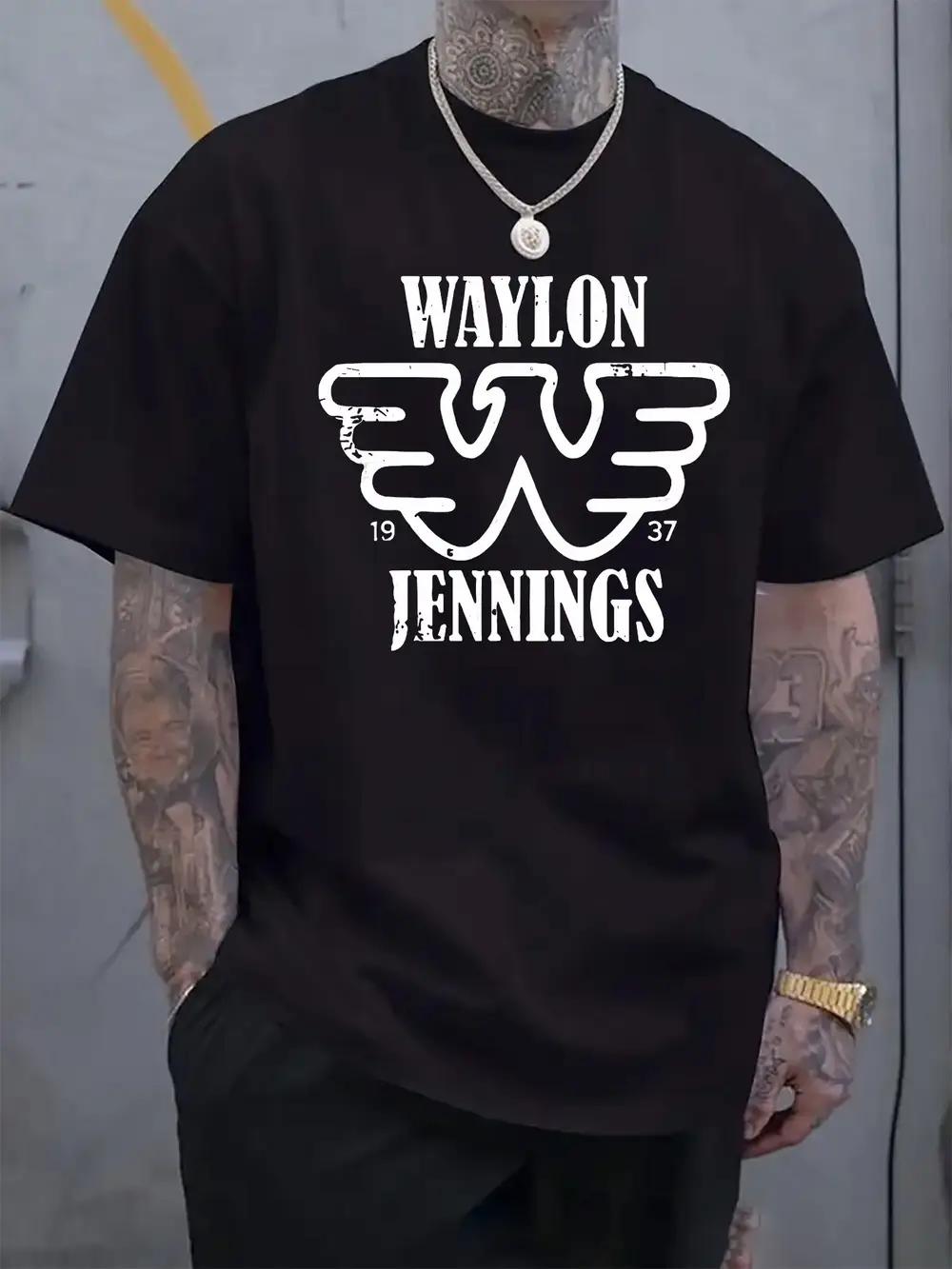 

Casual Short Sleeve T-shirt with Bold Graphic Print - Black Regular Fit Round Neck Summer Tee S