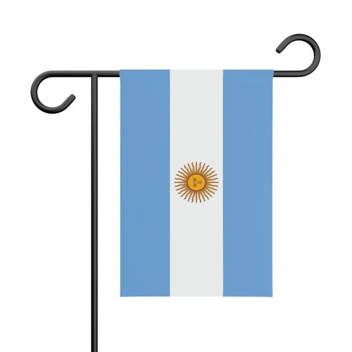 Argentine Garden Flag – 32 X 47.5 Cm – Resistant Polyester – Vertical Format – Outdoor – Pixelforma