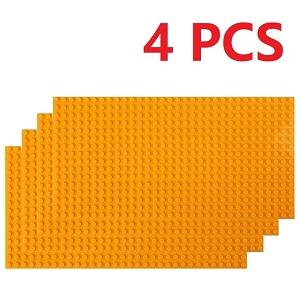 4PCS Classic Baseplates 32x32 16X32 Dots Building Blocks Bricks Base Plates DIY Plastic Board Blocks MOC City Construction Toys