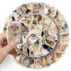 100 Cute Animal Cat Stickers: Waterproof Decorative Decals for Phone Cases and Laptops