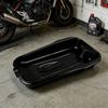 Large Capacity Waste Oil Drain Pan And Parts Washing Tray For Motorcycle Vehicle Maintenance With Anti Spill Design