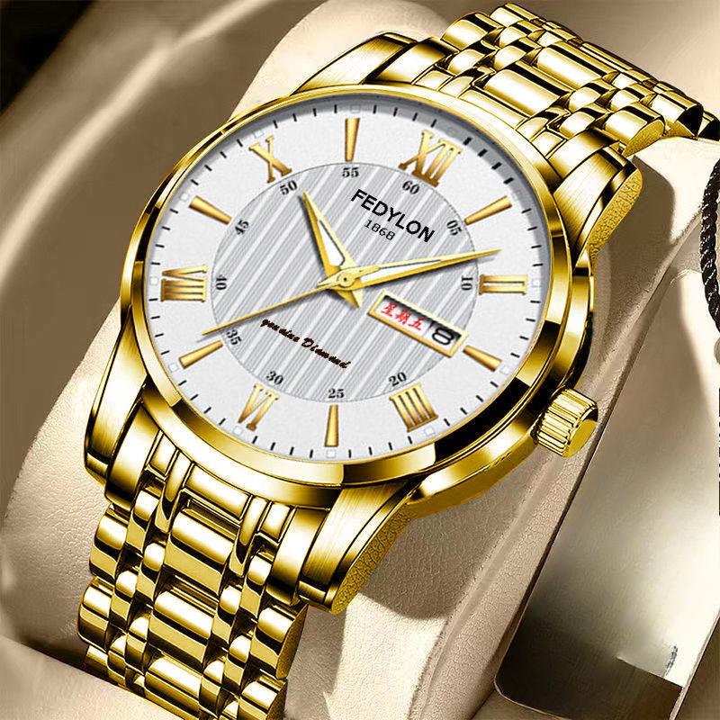 

Новые полностью автоматические немеханические мужские часы, мужские деловые универсальные водонепроницаемые стальные кварцевые часы minimum