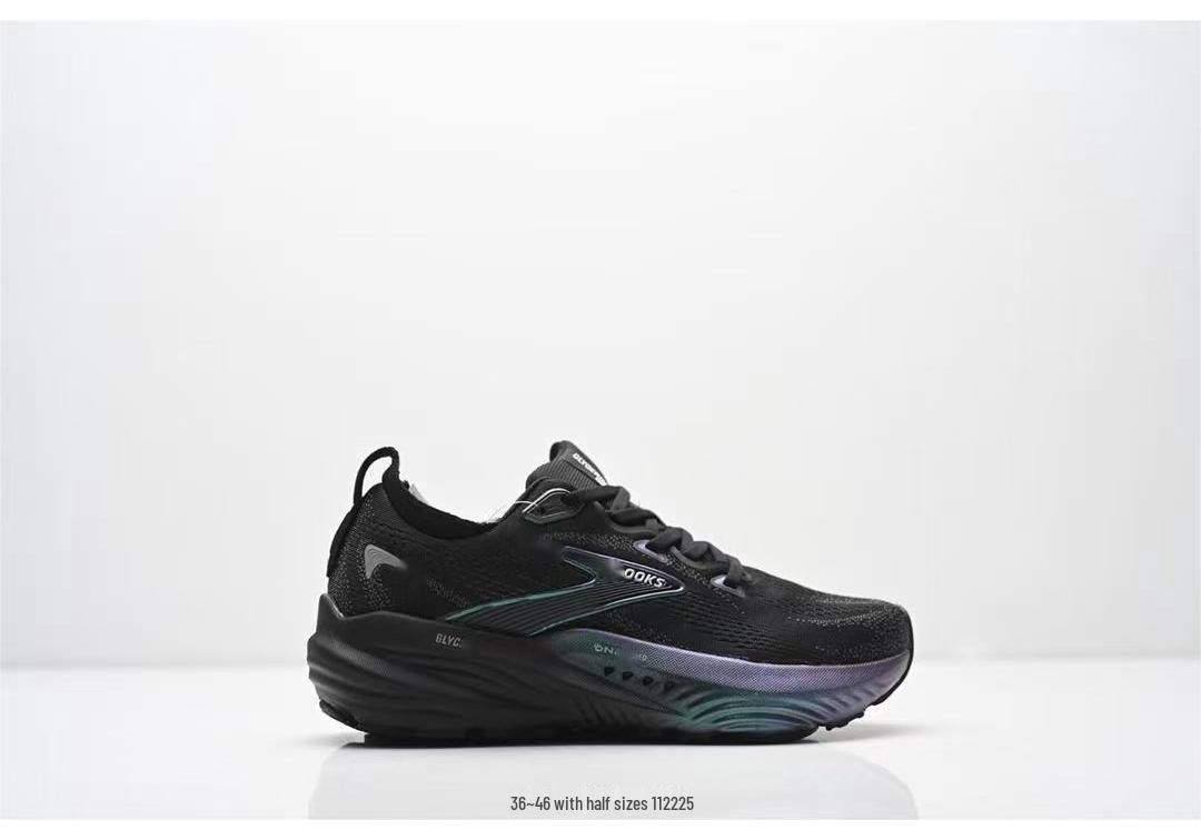 Neue Glycerin22 Europäische Laufschuhe - Stoßdämpfende, Atmungsaktive Sportschuhe für Damen und Herren. 37.5 black