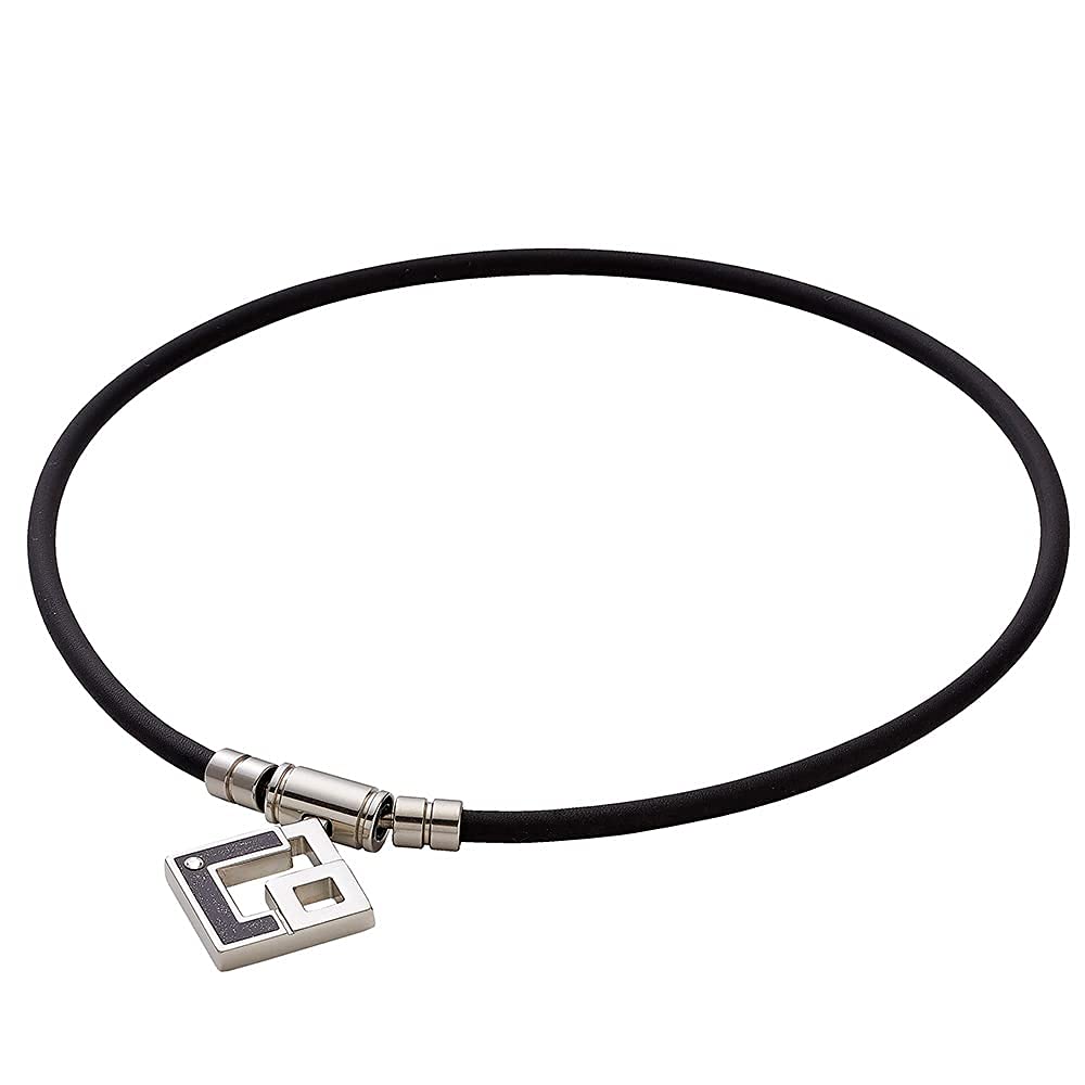 Colantotte Magnetic TAO AURA Medium Necklace, Necklace, Lim, ACAPK01, Black/Black,