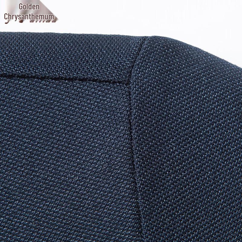 Camisa Polo Respirável de Mistura de Seda Masculina