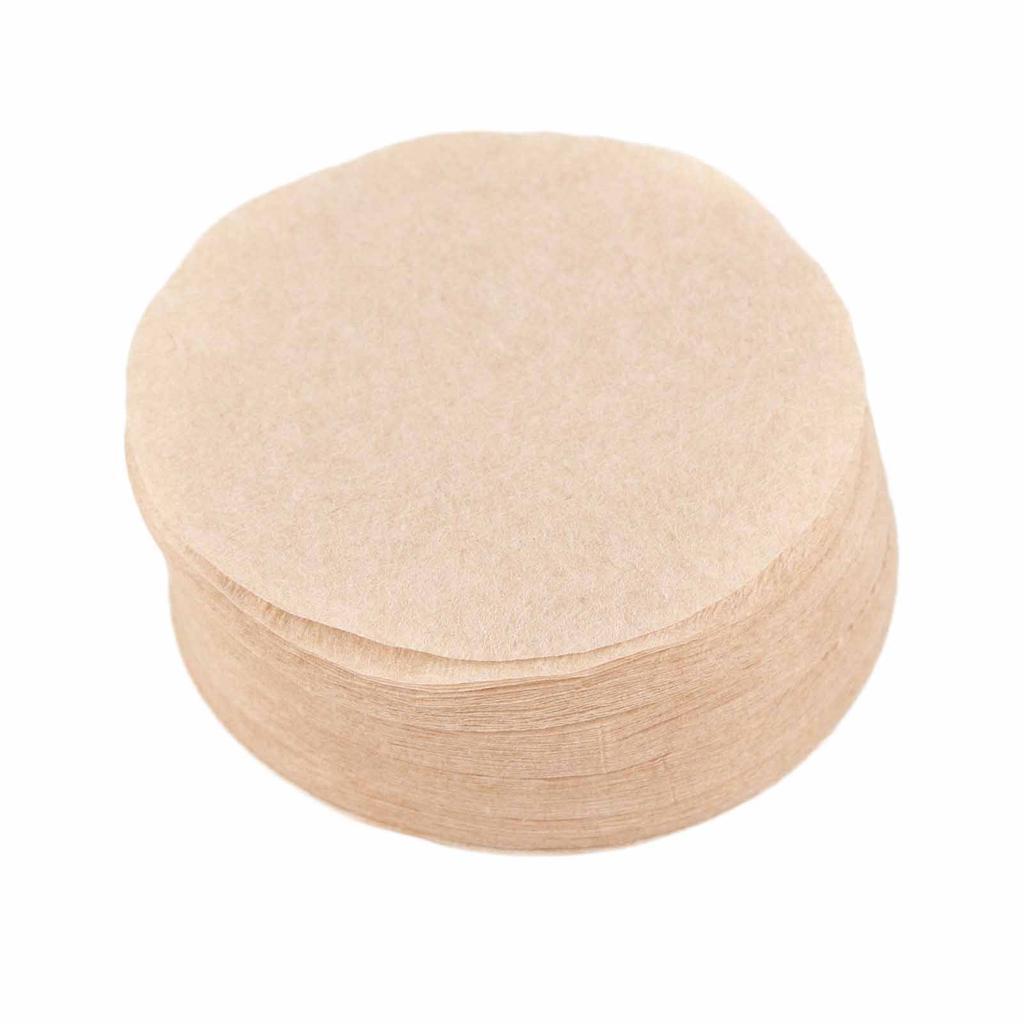 100Pcs Per Set Coffee Filter Paper Replacement Filter For Coffee Mocha (No. 6 Dia. 60mm)