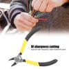 Heat Treatment Jaws Wire Cutter Non-Slip Handle Side Cutter Heavy Duty Diagonal Plier  Plastic Wire