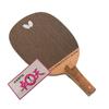 Table Tennis Racket with Table Tennis Butterfly Hadlow Revolver R Sticker,