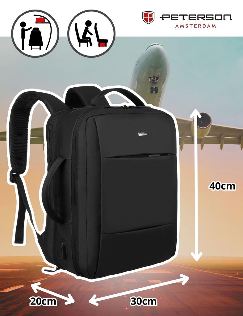 PTN 77705-8193 Black Film Backpack