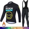 Men's2026 Winter Warm Cycling Clothing Set  Hermal Fleece Jersey UCI BORA Jumper Clothing Mountain Bikes Retro Mens Clothes Ciclismo Hombre Suit