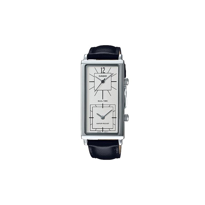 

Casio STANDARD series 30 meters waterproof quartz movement leather strap Japanese and Korean watch women s watch silver dial LTP-E151L-7B серебряный
