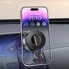 Magnetic Car Phone Holder 360 Degree Rotation Stable Support Phone Mount for Speed Cameras Easy Install Retractable Magnet Fix Mobile Accessories