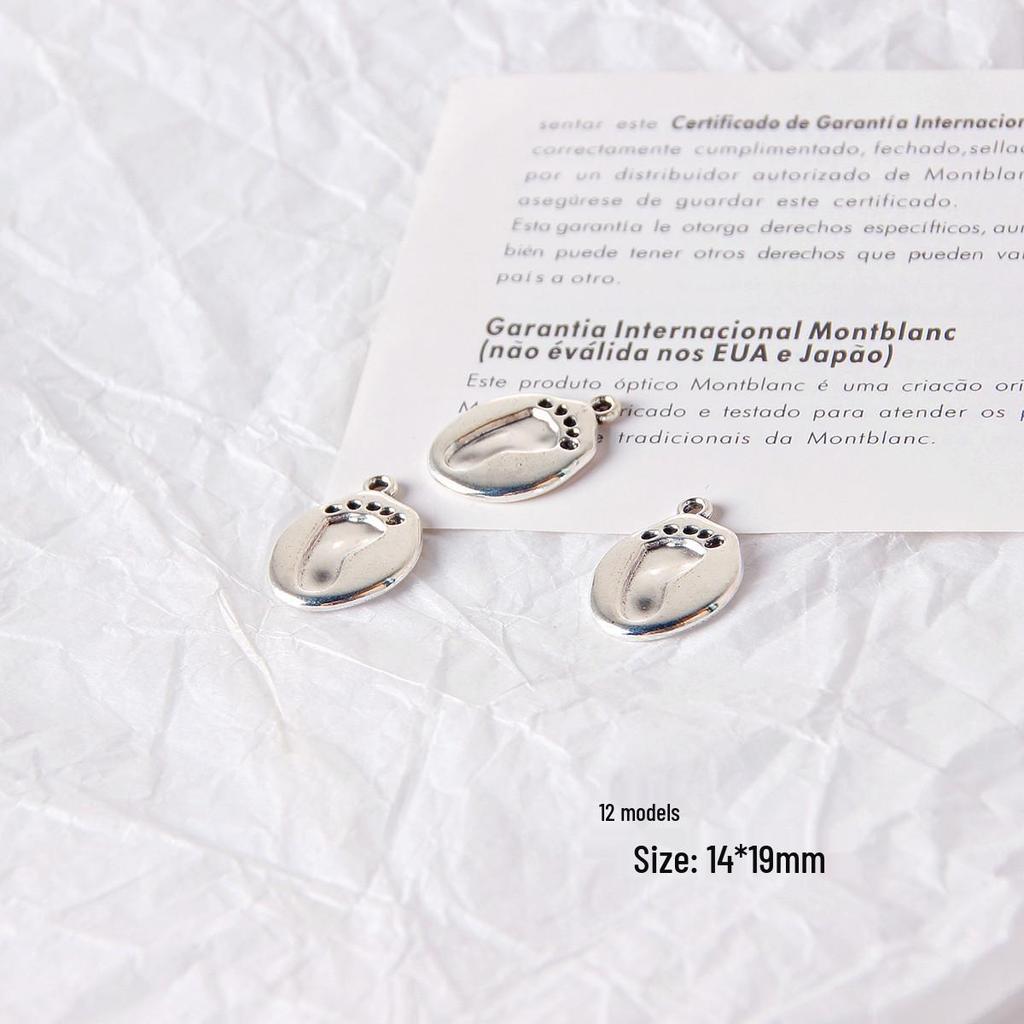 Retro Heart & Flower Pendant Earrings - Handmade Accessories