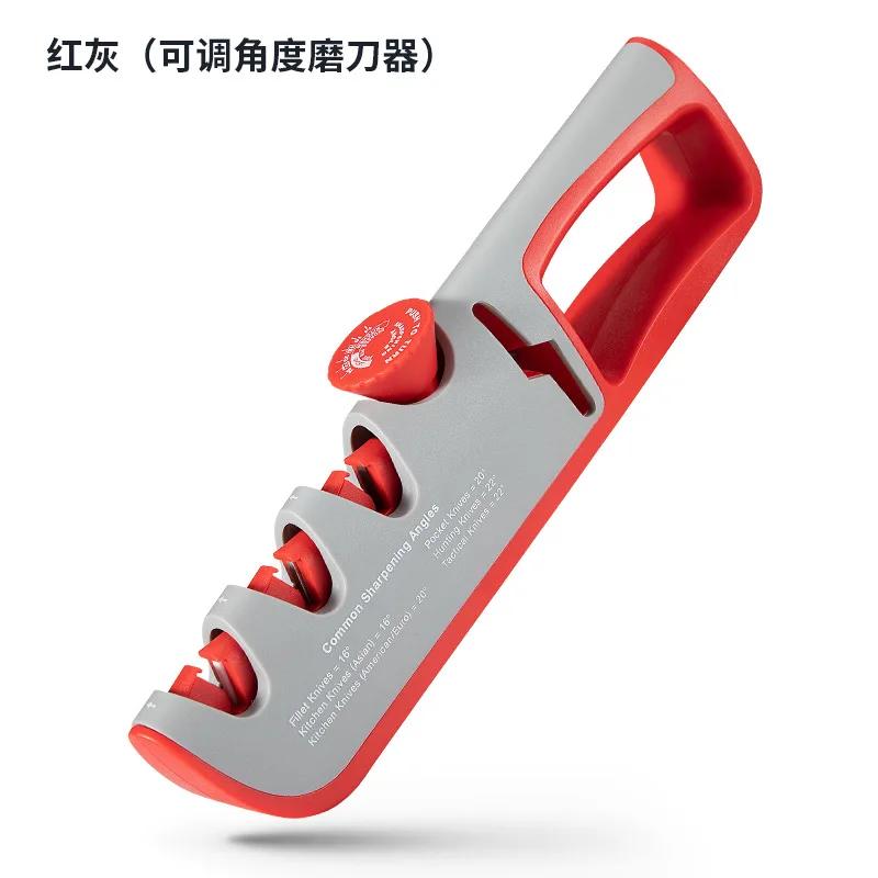 Knife King Three-stage Coarse Grinding/fine Grinding/polishing Grinding Diamond Electric Knife Sharpener Kitchen Knife Sharpener Ship WIth 24h