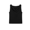 MD Summer Women's Clothing Minimalist Style Elegant Commute Style Comfortable Cotton Swing Collar Sleeveless T-shirt Top 6867532