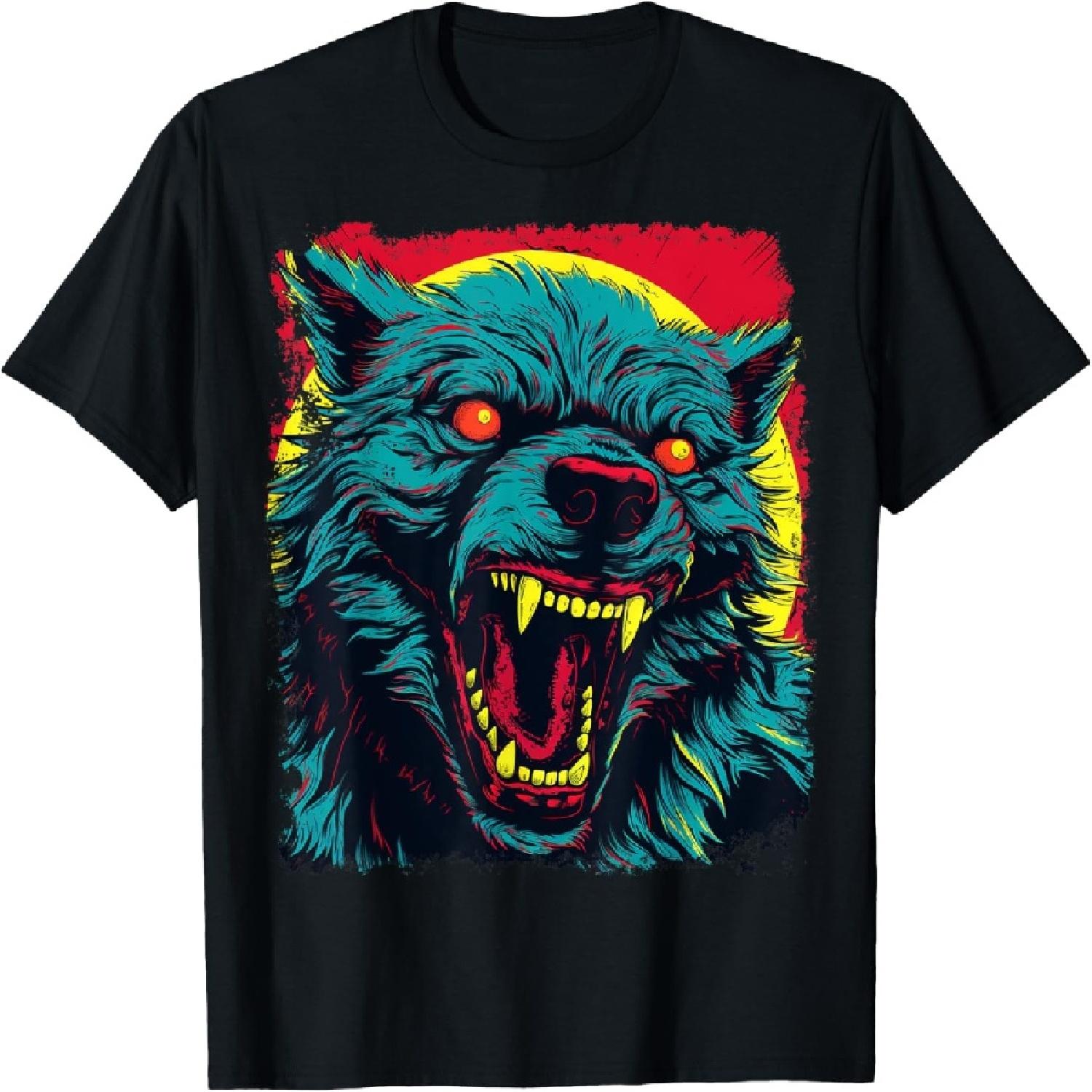 Werewolf Pop Art T-Shirt S
