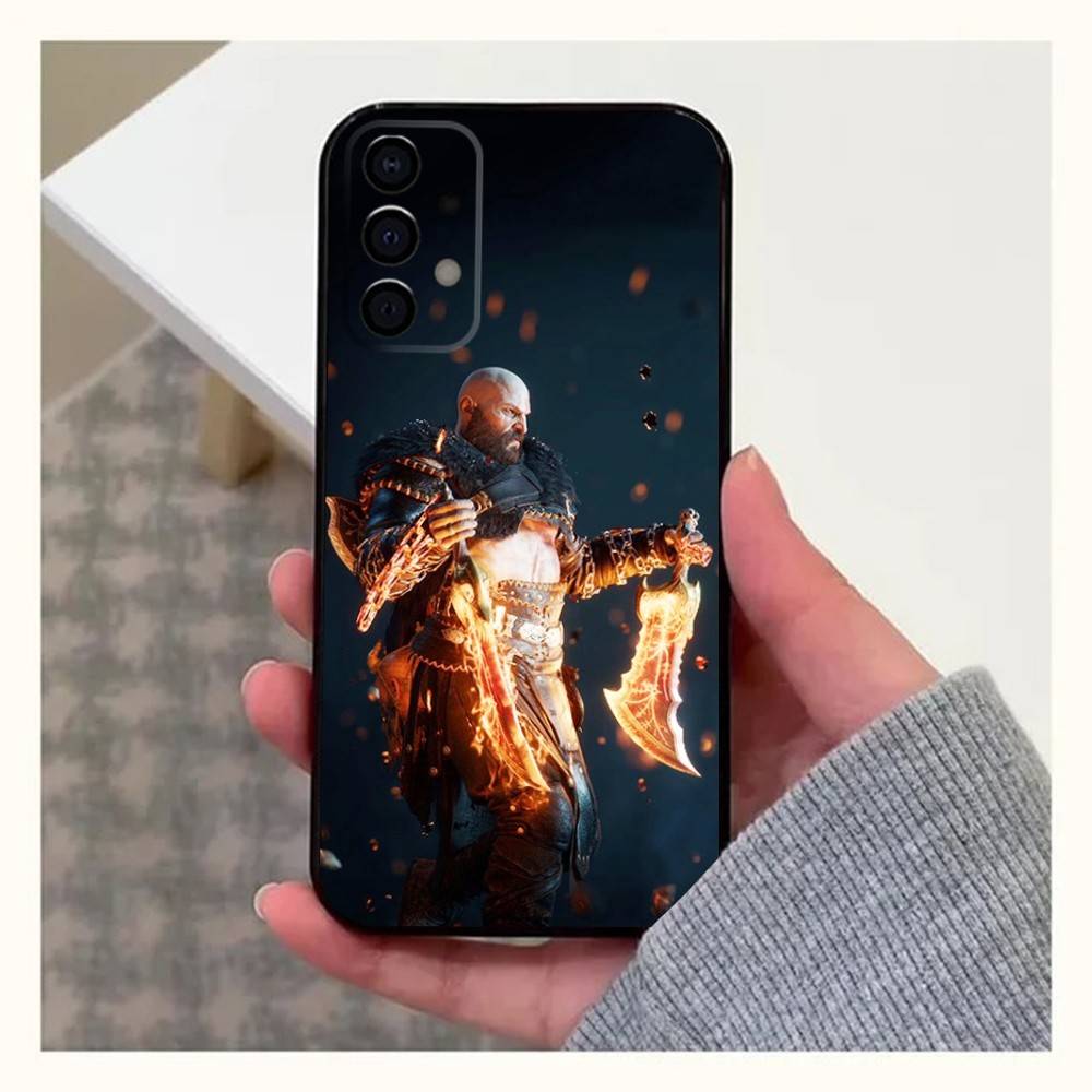 

G-God of W-War Phone Case For Samsung Galaxy A20,A21s,A22,A31,A32,A52,A53,A72,73,A80,A91 Soft Black Cover Samsung a425g