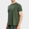 FILA Basic Simple Outdoor Sports Breathable Round Neck Running Basketball Fitness Knitted Short Sleeve T-Shirt Men Tops Dark-Gray-Green A11M327111FDG
