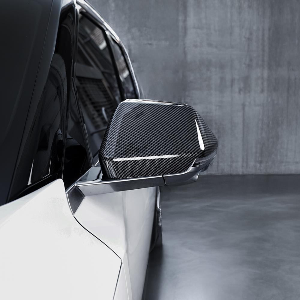 Car Rear View Mirror Cover Side Mirror Trim Frame ABS Material Suitable For KIA EV5 2024-2025 Auto Exterior Accessories LHD/RHD