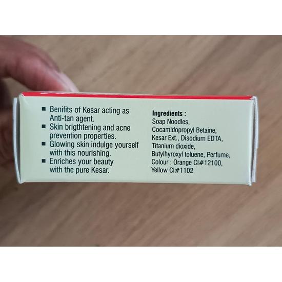 Girnar Kesar Goti Mini Ansiktstvål, 50g Förpackning 1