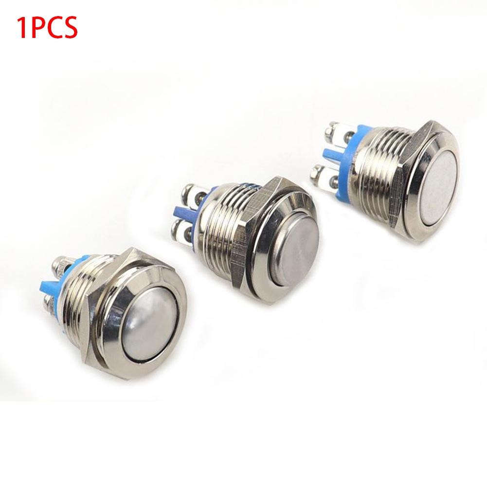 Hochwertiger 16mm Wasserdichter Metall-Drucktaster Selbstrückstellender Netzschalter