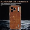 AZNS For iPhone 17 Pro Max Case Electroplating Crocodile Texture PU+TPU Phone Cover