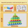 Electric Train Dominoes Toy, Educational Building Block Toy, Automatic Card Dealer, Children's Toy