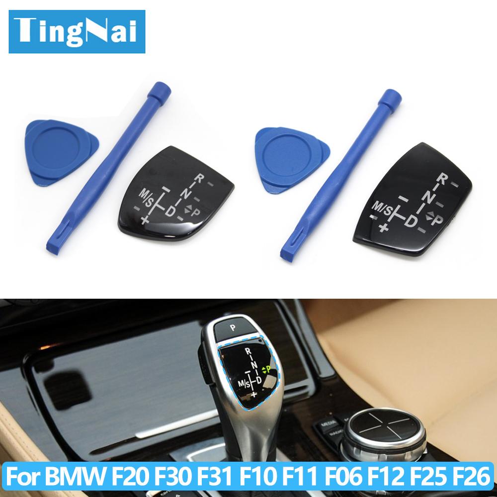 Car Gear Shift Knob Panel Gear Button Trim Cover M Sport Sticker For BMW 1 2 3 4 5 6 7 X3 X4 X5 X6 F20 F30 F31 F10 F11 F10 F11