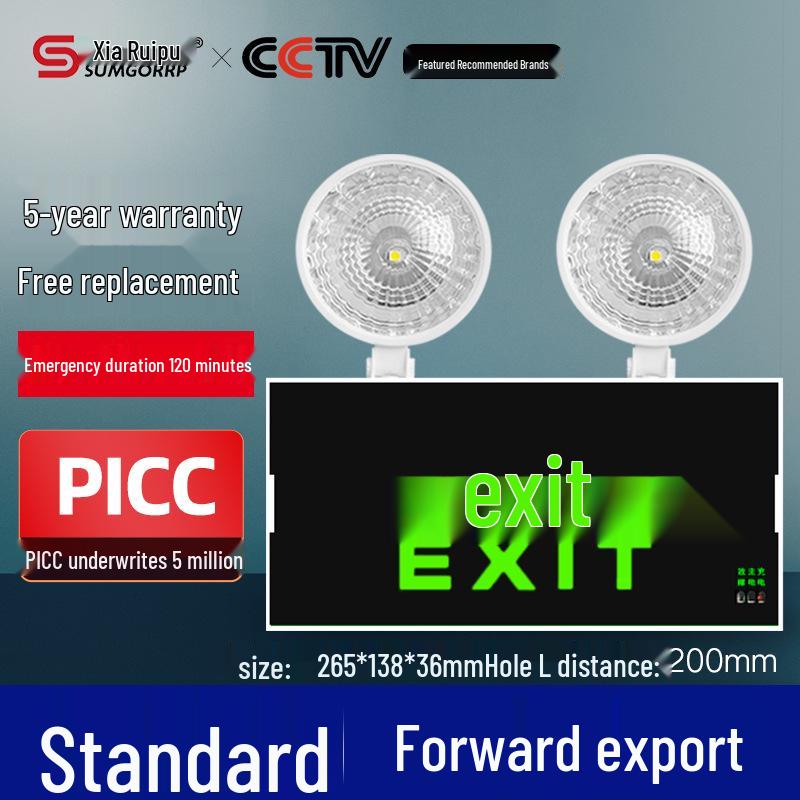 Multifunctional Super Bright Emergency Exit Light & Sign