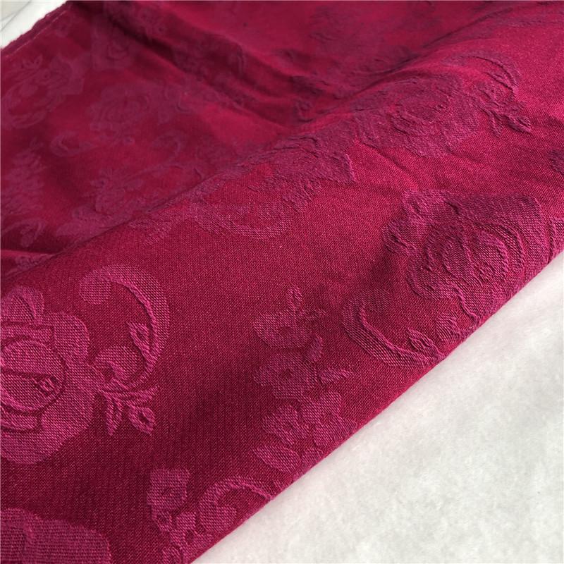 Autumn/Winter Thickened Double-Sided Cotton Linen Jacquard Hanfu Robe Dress Fabric