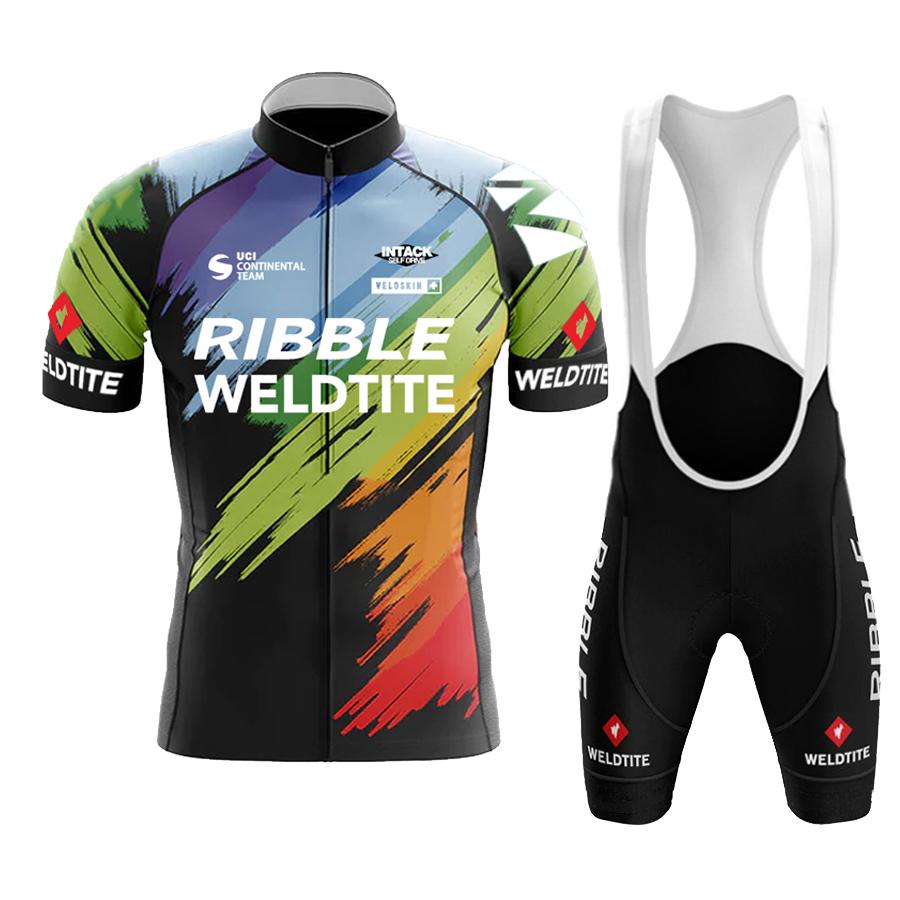 

Cycling Jersey 2026 Team RIBBLE Men Cycling Set Racing Bicycle Clothing Suit Breathable Mountain Bike Clothes Sportwears 3XL