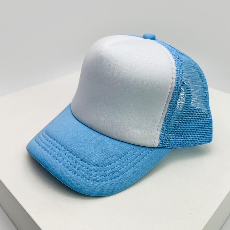 New Men Women Mesh Color Block Baseball Hats Sunshade Breathable Casual Truck Cap Versatile Fashion Simple Outdoor Solid Classic