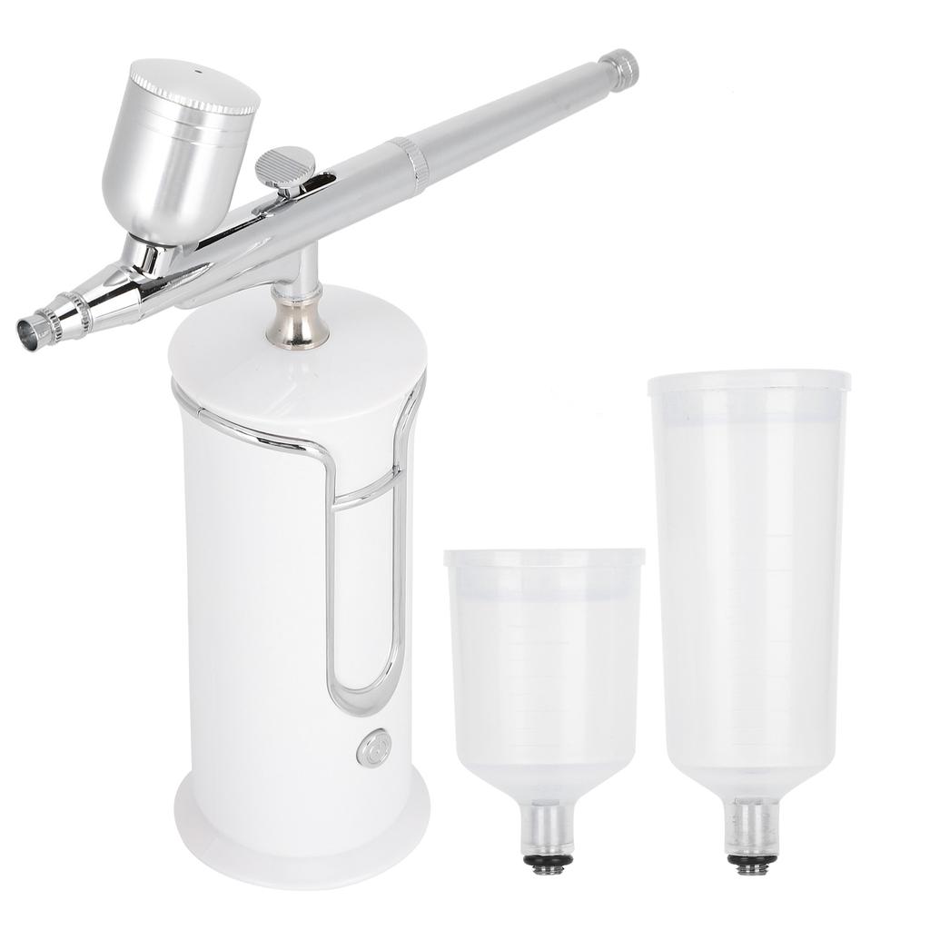 Portable Water Oxygen Sprayer Face Skin Moisturizing Handheld Oxygen Injection Machine White