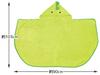 Skater Hooded Bath 108 X 92 Dinosaur Kids' Poncho, Moisture-Wicking, Quick-Drying, Cm, Design, BPO1-A