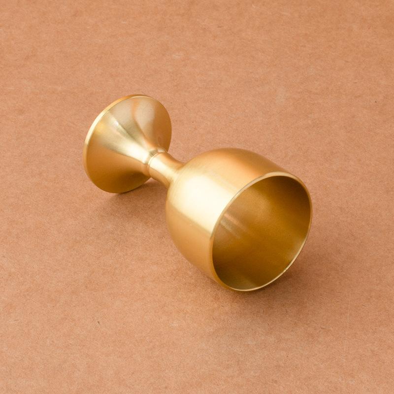 1ks mosazný pohár kalich sklenice na víno koktejlový pohár na víno mosazný pohár na nápoje kovový pohárek na párty příslušenství