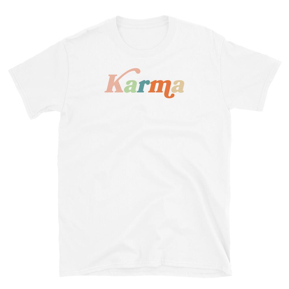 

Karma Music Lover Sarcastic Boyfriend Relationships Short-Sleeve Unisex T-Shirt S