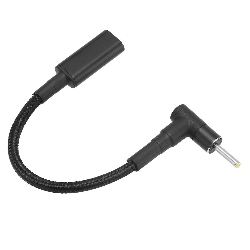 USB C Female to 2.5x0.7mm DC Male Adapter 100W 5A 20V Support PD Fast Charging USB Type C to DC Adapter for Laptop