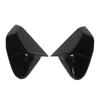 Car Decoration Car Stickers Door Mirror Cover For Kia K4 2024-2026 Car Rearview Accessories Carbon Fiber Glossy Black