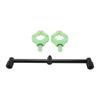 Fishing Rod Holder Lightweight Magnetic Bracket Head Fishing Rod Tail Rest Holder Tool Accessories(2 Head 25cm 9.8in