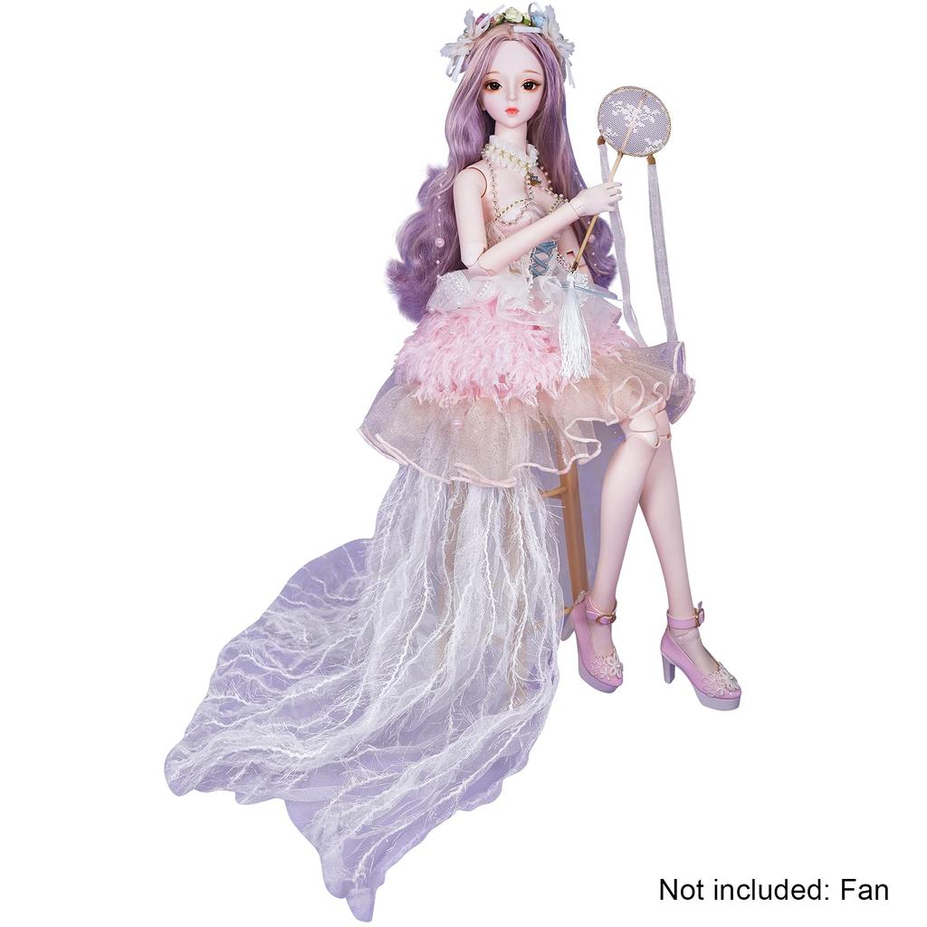 ICY Fortune Days Original Design Articulated Doll BJD Doll Full Set Height 60 cm 26 Movable Mechanical Jointed Body 1/3 Approx. 6+(Klaire)
