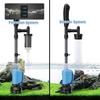 Lives Electric Aquarium Vacuum Gravel Cleaner, 32W 6 In 1 Multifunction Automatic Fish Tank Gravel Cleaner Vacuum