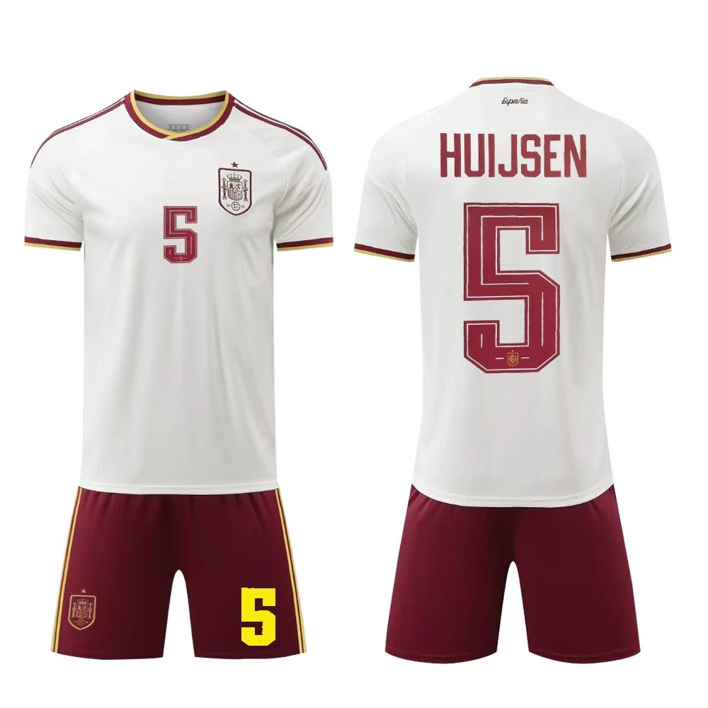 2026 Spain Football Jerseys White #5 18