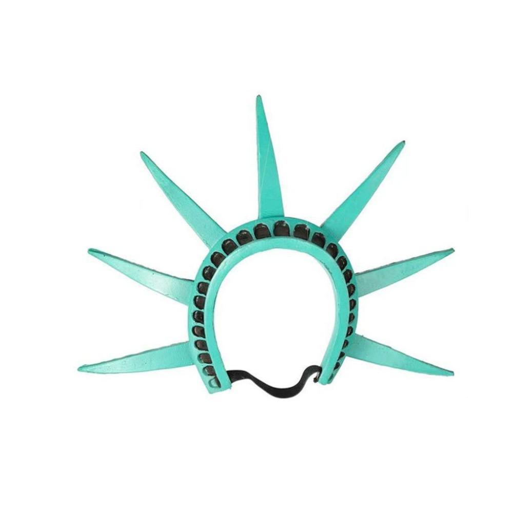 Masquerade Party Freedom Statue Headband Torch Statue of Liberty Props  Party Supplies Simple Headband