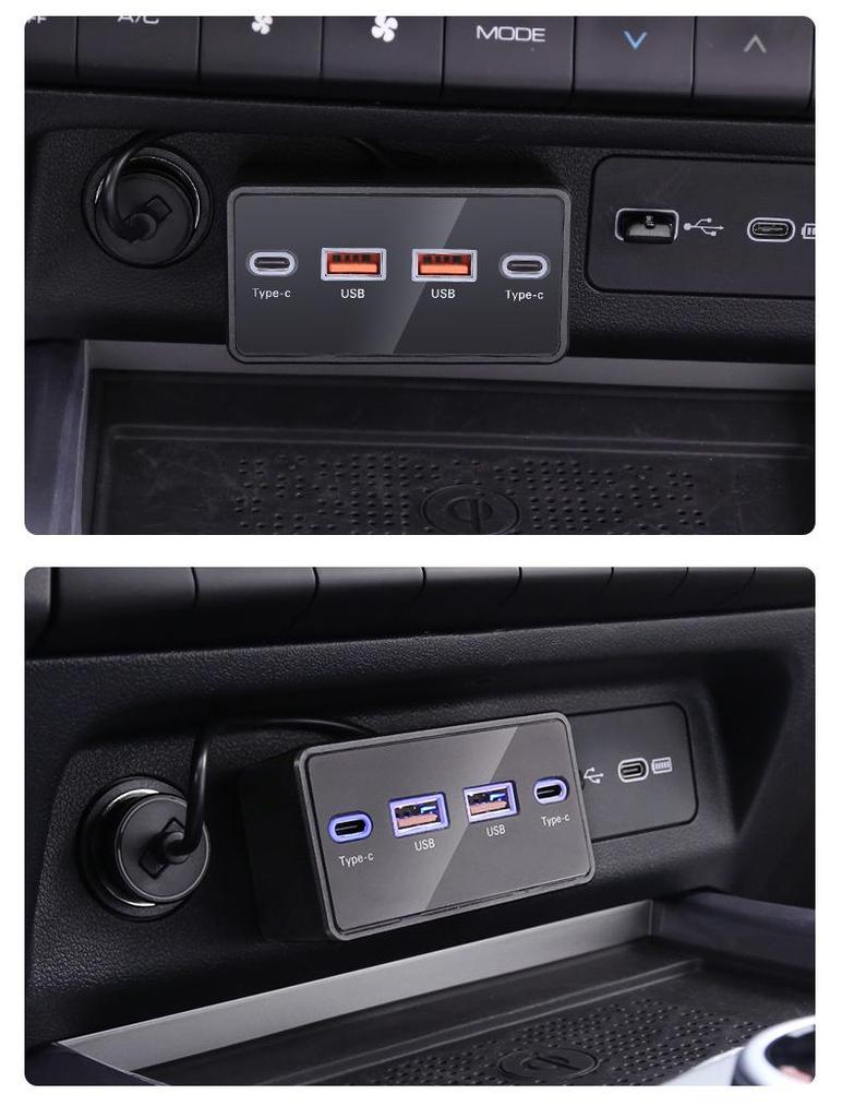 Tank 300 Car Charging Dock: USB Cigarette Lighter Adapter & Fast Charger