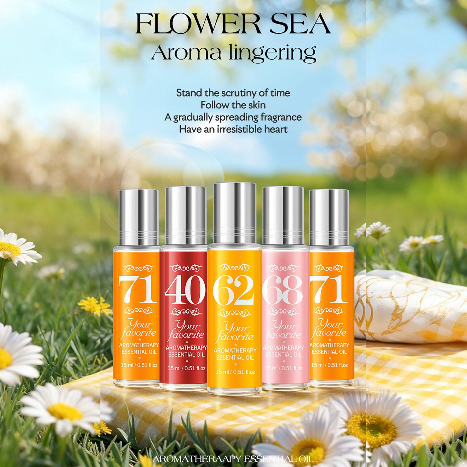 

4PCS Women s Portable Roll-On Perfume Set | Long-Lasting Fragrance for Dating, Work, Party | Mini Travel Size Scents for Women One Size