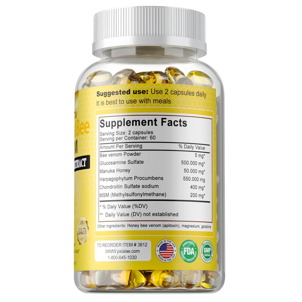 Bio Natural Bee - BEE Venom Extract, Anti-inflamatory Extract- Arthritis Support