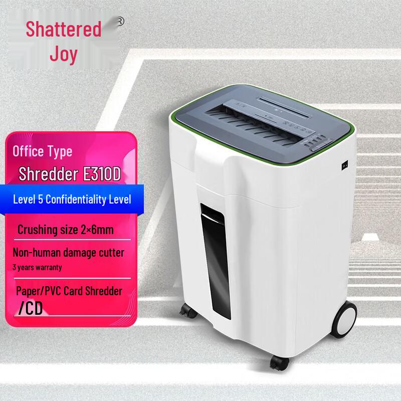 

Ceiro E310D High-Security Micro-Cut Paper Shredder CN plug (adapter included)