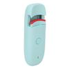 Heated Eyelash Curler Small Portable USB Charging Constant Temperature Lasting Styling Electric Eyelash Curler Green