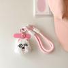 Plush Puppy Doll Pendant Mobile Phone Lanyard Clip Portable Rope Braided Rope Wrist Creative Anti-Drop