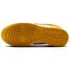 Nike  Dunk Low Dark Sulfur Mini Swoosh Women Sneakers Yellow Pale-Ivory Sail IB4417-101